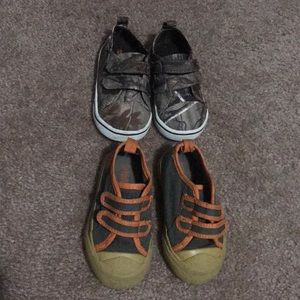 2 pair kids shoes